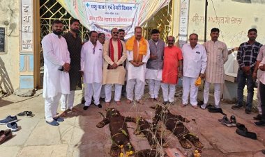 NEWS : भाटखेड़ा गौशाला में जिला स्तरीय गोवर्धन पूजन कार्यक्रम संपन्न, विधायक परिहार और जिला पंचायत अध्यक्ष ने की पूजा-अर्चना, पढ़े खबर