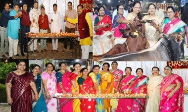NEWS : खण्डेलवाल समाज का दीपावली मिलन हर्षोल्लास से संपन्न, भगवान श्रीनाथ को लगाया छप्पन भोग, तो गायों को खिलाई लापसी, पढ़े खबर