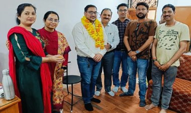 NEWS : डॉक्टर शुभम सिलावट NHM संविदा स्वास्थ्य कर्मचारी मंदसौर जिलाध्यक्ष नियुक्त, कार्यकारिणी का भी गठन, पढ़े खबर