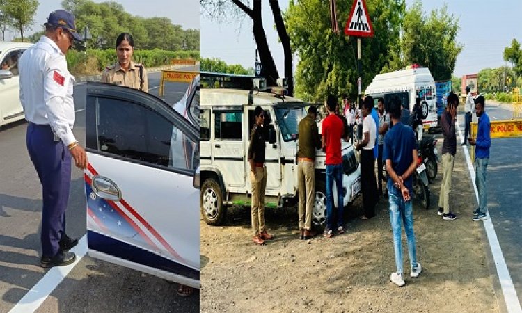 NEWS : नीमच यातायात पुलिस का विशेष अभियान, ब्लैक फिल्म और हेलमेट के बनाये चालान, तीन दिनों में की ताबड़तोड़ कार्यवाही, पढ़े खबर