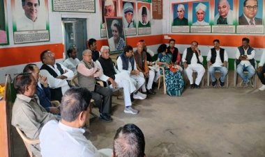 NEWS : गांधी भवन में जिला स्तरीय बैठक संपन्न, बड़ी तैयारी में कांग्रेस, अब पंचायत, वार्ड और मोहल्ला समितियों का होगा गठन, क्या बोले हर्ष विजय गेहलोत, पढ़े ये खबर