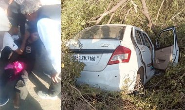 BIG BREAKING : महू-नीमच हाईवे पर सड़क हादसा, असंतुलित कार टकराई पेड़ से, घायलों को पहुंचाया जिला अस्पताल, पढ़े खबर