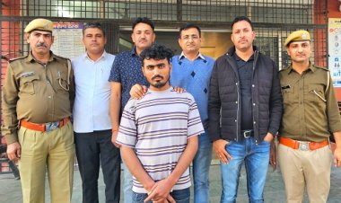 BIG NEWS : अवैध हथियार के तस्करों का भंडाफोड़, सुखेर थाना पुलिस की बड़ी कार्यवाही, बाड़मेर का दिनेश गिरफ्तार, पिस्टल और राउण्ड भी जप्त, थार भी बरामद, पढ़े खबर