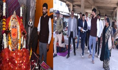 NEWS : नीमच जिला कलेक्टर पहुंचे मालवा की वैष्णोदेवी के दरबार, दर्शन के साथ की पूजा-अर्चना, फिर निर्माण कार्यों का निरीक्षण भी, एजेंसियों को दिए ये निर्देश, पढ़े खबर