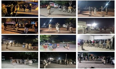 BIG NEWS : अपराधियों के खिलाफ मंदसौर जिले में सर्जिकल स्ट्राइक, 500 पुलिस अधिकारियों-कर्मचारियों की टीम, पूरी रात चला गश्त का दौर, सैकड़ों वारंटियों को धरा, तो हिस्ट्रीशीटर और जिलाबदर बदमाश भी चढ़े हत्थे, पढ़े खबर