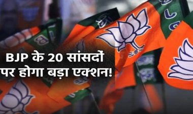 BIG NEWS : BJP के 20 सांसदों ने नहीं माना पार्टी का आदेश, अब मंडरा सकता है संकट...! क्या होगा को बड़ा एक्शन, ये मामला लोकसभा से जुड़ा, पढ़े खबर