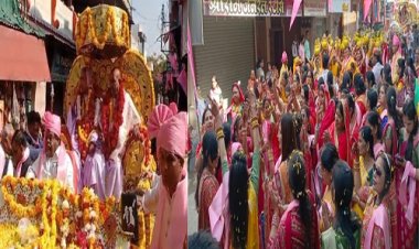 NEWS : द्वारिकापुरी धर्मशाला में तीन दिवसीय नानी बाई का मायरा का आयोजन, भव्य कलश यात्रा से हुई शुरुवात, ये रहेगा कथा का समय, आप भी पहुंचे, पढ़े खबर