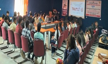 NEWS : नीमच के पीजी कॉलेज में वित्तीय जागरूकता पर कार्यशाला संपन्न, छात्र-छात्राओं को दी निवेश विकल्पों की जानकारी, जिज्ञासाओं का समाधान भी, पढ़े खबर
