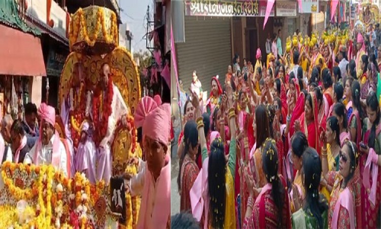 NEWS : द्वारिकापुरी धर्मशाला में तीन दिवसीय नानी बाई का मायरा का आयोजन, भव्य कलश यात्रा से हुई शुरुवात, ये रहेगा कथा का समय, आप भी पहुंचे, पढ़े खबर