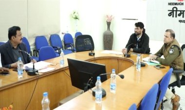 BIG NEWS : जिला कलेक्टर ने प्रशासनिक-पुलिस अधिकारियों की ली बैठक, खनिज के अवैध उत्‍खनन एवं परिवहन पर सख्‍त कार्यवाही के निर्देश, कहीं ये बड़ी बात, पढ़े खबर