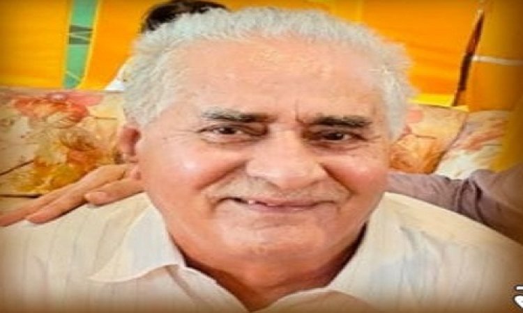 ANTIM YATRA : नहीं रहें घनश्यामदास साहनी, परिवार में शोक की लहर, अंतिम यात्रा आज शाम को