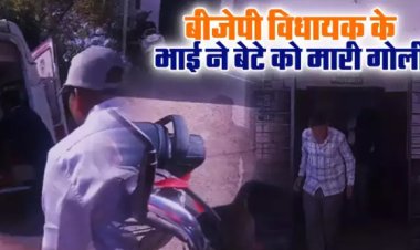 BIG NEWS : भाजपा विधायक के बड़े भाई ने अपने ही बेटे को मारी गोली, मौके पर ही मौत, पुलिस ने आरोपी को किया गिरफ्तार, मामूली विवाद में हो गया हत्याकांड, पढ़े खबर