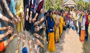 NEWS : जाजू कॉलेज में वसंतोत्सव की धूम, सरस्वती पूजन से शुभारंभ, शामदार प्रतियोगिताओं का आयोजन, इन्होंने दिखाया अपना हुनर, तो ये विजेता, पढ़े खबर