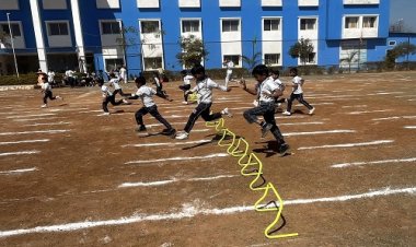 NEWS : ज्ञानोदय इंटरनेशनल में स्पोर्ट्स मीट, विद्यार्थियों ने दिखाया दम-खम, नर्सरी से कक्षा 5 तक बच्चों ने लिया भाग, पढ़े खबर