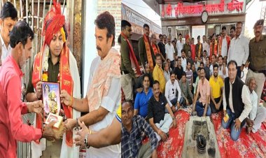 BIG NEWS : हर्कियाखाल बालाजी मंदिर में एसपी अंकित जायसवाल सहित इनका किया सम्मान, समिति ने खाकी को कुछ यूं दिया धन्यवाद, पढ़े खबर