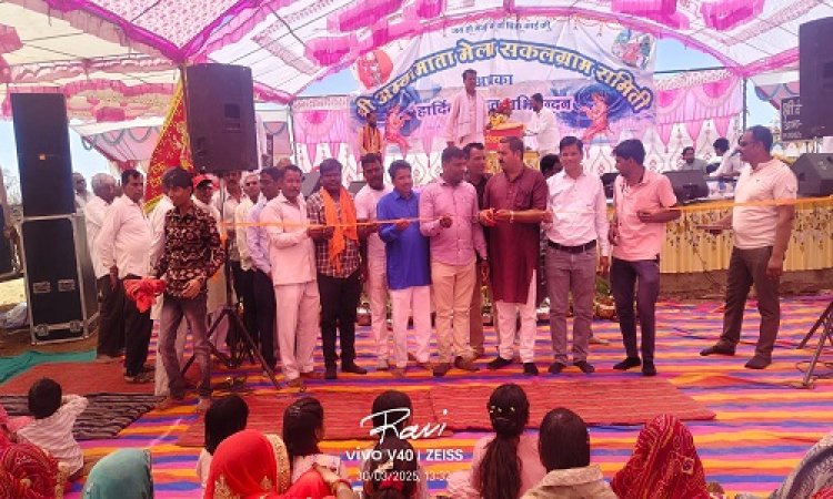 NEWS : चैत्र नवरात्रि पर्व, अंबामाता में भव्य मेले का भव्य शुभारंभ, घट स्थापना और माताजी की आरती भी, यहां से निकाली शोभायात्रा, पढ़े खबर