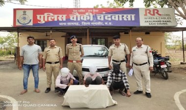 BIG NEWS : मंदसौर जिले में पुलिस की बड़ी कार्यवाही, लक्जरी कार से जप्त किया अवैध नशा, शामगढ़ क्षेत्र के तीन आरोपी भी गिरफ्तार, पढ़े खबर