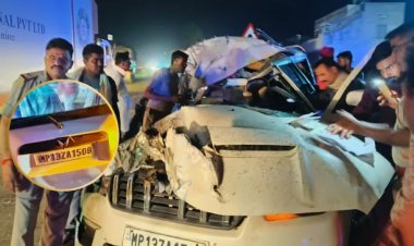 BIG NEWS : निम्बाहेड़ा-नीमच हाईवे भीषण सड़क हादसा, डिवाइडर कूदने के बाद कंटेनर में घुसी कार, चार लोगों की दर्दनाक मौत, तो इतने घायल भी, सभी मृतक हिंगोरिया क्षेत्र के निवासी, पढ़े खबर