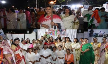 BIG NEWS : ऑपरेशन सिंदूर की सफलता, नीमच में नारी शक्ति ने निकाली मशाल यात्रा, इन महिलाओं का तिलक लगाकर किया सम्मान, पढ़े खबर