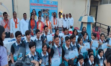 NEWS : 53वीं स्टेट चैम्पियनशिप में भाग लेंगे 33 खिलाड़ी, जिला स्तरीय ओपन तैराकी स्पर्धा में सर्वश्रेष्ठ प्रदर्शन के आधार पर हुआ चयन, पढ़े खबर