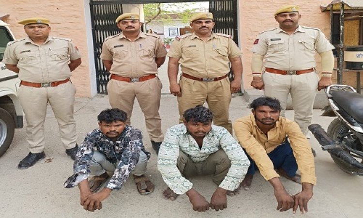 BIG NEWS : निम्बाहेड़ा में हुई चोरी का खुलासा, अंतर्राज्यीय पारदी गैंग का पर्दाफाश, तीन शातिर आरोपी गिरफ्तार, इन्होंने नीमच में भी दिया कई वारदातों को अंजाम, पढ़े खबर