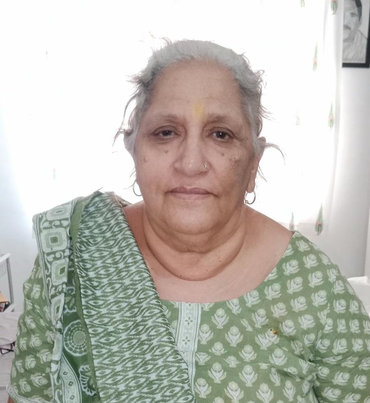 ANTIM YATARA  नहीं रही प्रोमिला देवी अरोरा,परिवार मै शोक की लहर,अंतिम यात्रा सोमवार सुबह निजी निवास से