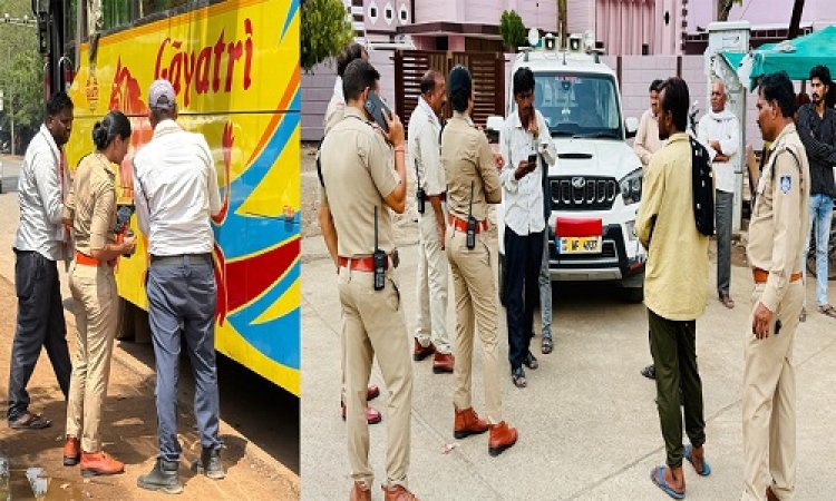 BIG NEWS : यातायात पुलिस और RTO विभाग हुआ अलर्ट, नीमच में बसों सहित इन वाहनों को खंगाला, जब मिली ये कमियां, तो की ताबड़तोड़ कार्यवाही, नियमों का पालन करने की दी हिदायत, पढ़े खबर