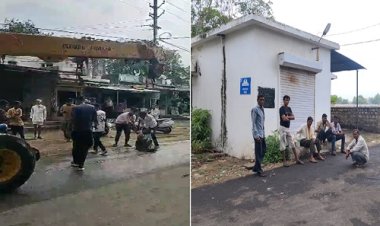 BIG NEWS : क्रेन चालक की लापरवाही ने ली बुजुर्ग की जान, उपचार के दौरान शोभाराम ने तोड़ा दम, दिल दहला देने वाला ये हादसा रामपुरा नगर का, पढ़े खबर