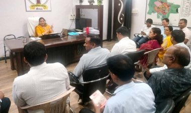 BIG NEWS : एक्शन मोड में नगर पालिका CMO दुर्गा बामनिया, शाखा प्रभारियों से की वन टू वन चर्चा, जिम्मेदारी पूर्वक दायित्व का निर्वहन करने की कहीं बात, अधिकारी-कर्मचारियों को दिए ये निर्देश, पढ़े खबर
