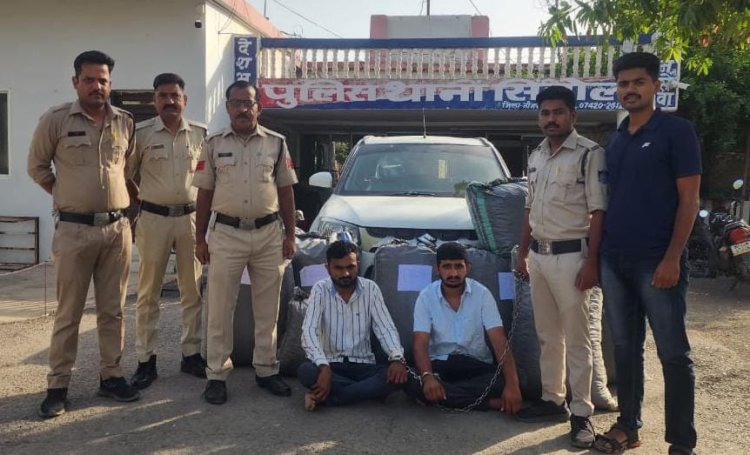 BIG NEWS : देहात गश्त और नाकाबंदी के दौरान सिंगोली पुलिस की बड़ी कार्यवाही, लक्जरी कार से नशे की खैप जप्त, मौके से दो आरोपी भी गिरफ्तार, इस तस्करी के राजस्थान से जुड़े तार...! पढ़े खबर