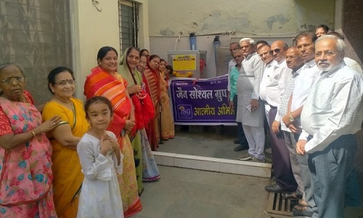 NEWS : जैन सोशल ग्रुप नीमच द्वारा चार वाटर कुलर का लोकार्पण समारोह सम्पन्न, जिला अस्पताल सहित यहां मिली जल मंदिर की सौगात, कोमल गांग ने कहां- भीषण गर्मी में जलसेवा अमृत गंगा समान, पढ़े खबर