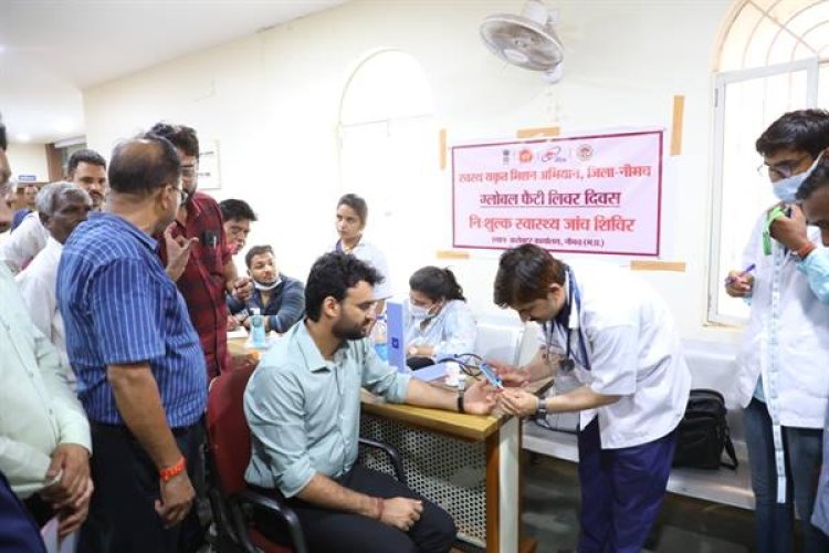 BIG NEWS : स्वस्थ्य यकृत मिशन, कलेक्टर कार्यालय में विशेष शिविर संपन्न, DM चंद्रा सहित शासकीय सेवकों ने करवाया अपना हेल्थ चेकअप, पढ़े खबर