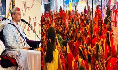 NEWS : बघाना में शिव महापुराण कथा का भव्य आयोजन, कलश यात्रा से हुई शुरुवात, पहले दिन उमड़े सैकड़ों भक्त, पढ़े खबर