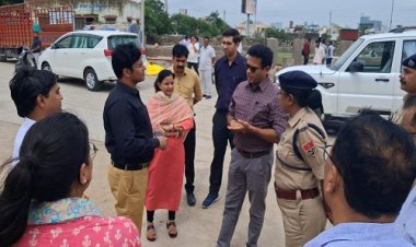 BIG NEWS : निम्बाहेड़ा की जनता को मिलेगी विकास कार्यो की सौगात, CM भजनलाल शर्मा करेंगे योजनाओं का शिलान्यास व लोकार्पण, प्रस्तावित दौरा इस दिन, अलर्ट मोड पर प्रशासन, जिला कलेक्टर सहित अधिकारियों ने किया कार्यक्रम स्थल का निरिक्षण, पढ़े खबर