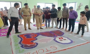 BIG NEWS : जागरूकता फैलाने का अनूठा प्रयास, बच्चों ने बनाई रांगोली और चित्रकला, नशे से दूर रहने का दिया संदेश, गरोठ क्षेत्र में इस खास प्रतियोगिता का हुआ आयोजन, अब हर तरफ हो रही चर्चा, पढ़े खबर
