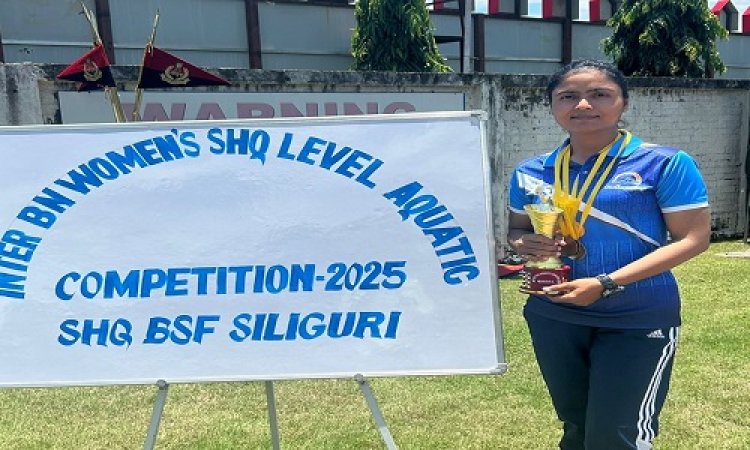 NEWS : देश सेवा के साथ खेलों में भी अव्वल नीमच की बेटी दिव्या, तैराकी में हासिल किए तीन गोल्ड मैडल, परिवार के साथ जिले का नाम कुछ यूं किया गौरवान्वित, पढ़े खबर