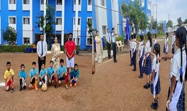 NEWS : ज्ञानोदय इंटरनेशनल में मनाया राष्ट्रीय खेल दिवस, जूनियर छात्र परिषद का गठन, शपथ ग्रहण समारोह भी संपन्न, पढ़े खबर