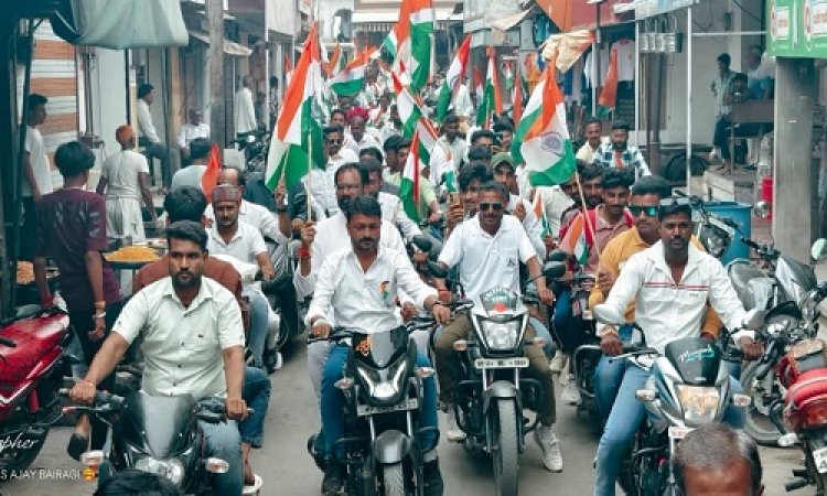 NEWS : स्वतंत्रता दिवस के पहले रामपुरा नगर में निकली विशाल तिरंगा यात्रा, विधायक मारु भी हुए शामिल, आमजन को कुछ यूं किया संबोधित, पढ़े खबर