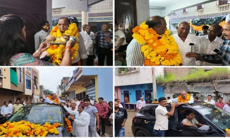 NEWS : 28 सालों तक दी अपनी सेवाएं, अब सेवानिवृत्त हुए सुदर्शन पाटीदार, ग्रामीणों ने किया जोरदार स्वागत, शिक्षा के साथ बच्चों को कुछ यूं दिए संस्कार, पढ़े खबर