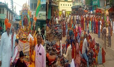 NEWS : रामपुरा में धूमधाम से मनाया वीर तेजाजी का जन्मोत्सव, नगर में निकला भव्य चल समारोह, समाजजनों ने कुछ यूं बधाई कार्यक्रम की शोभा, तो इन्होंने किया जोरदार स्वागत, पढ़े खबर