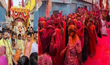 BIG NEWS : सांवलियाजी में तीन दिवसीय जलझूलनी एकादशी मेला शुरू, सेठ की भक्ति में रमे भक्त, श्रद्धालुओं ने गुलाल उड़ाकर किया इनका स्वागत, पढ़े खबर