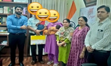 BIG NEWS : नीमच पहुंचे ग्वालियर के दंपति, 11 माह के बालक को लिया गोद, अब विजय को मिला अपना नया परिवार, मासूम का भविष्य हुआ सुरक्षित, पढ़े खबर