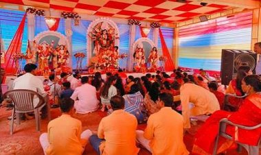 BIG NEWS : चित्तौड़गढ़ में दुर्गा उत्सव की धूम, बंगाली परंपरा के अनुसार आयोजन, कारीगरों ने बनाई आकर्षक प्रतिमा, एक व दो अक्टूबर को होंगे ये खास कार्यक्रम, पढ़े खबर