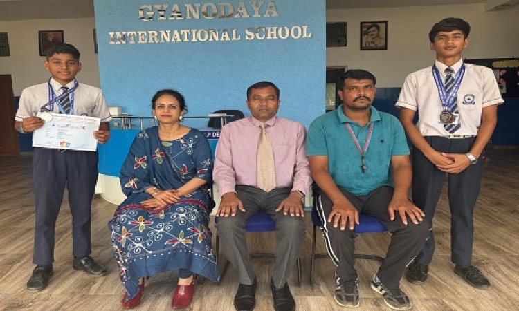 NEWS : उज्जैन में ट्रायथलॉन प्रतियोगिता संपन्न, ज्ञानोदय इंटरनेशनल के छात्रों ने मारी बाजी, इन प्रतियोगिताओं में सिल्वर और ब्रांज मैडल किए हासिल, पढ़े खबर