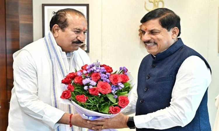 BIG NEWS : विधायक परिहार ने की मुख्यमंत्री डॉ. मोहन यादव से मुलाकात, फसल नुकसानी का सर्वे एवं मुआवजे को लेकर सौंपा मांग पत्र, तो इन विकास कार्यों को लेकर की चर्चा, पढ़े खबर