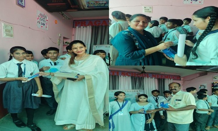 BIG NEWS : नीमच के इस स्कूल में स्वच्छता उत्सव का आयोजन, छात्र-छात्राओं नाटक और नृत्य के माध्यम से दिया स्वच्छता का संदेश, नपाध्यक्ष व सीएमओ ने कुछ यूं किया सम्मानित, पढ़े खबर