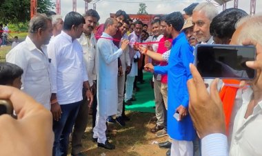 NEWS : विधायक सखलेचा पहुंचे अंबामाता मंदिर, शिलालेख का किया अनावरण, अब इस दरबार को लेकर नई योजना होगी तैयार, पढ़े खबर