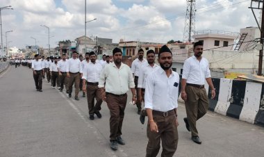 NEWS : पिपलियामंडी में निकला राष्ट्रीय स्वयं सेवक संघ का पथ संचलन, संघ के 100 वर्ष पूर्ण होने पर स्वयंसेवकों ने दिखाया अनुशासन, पढ़े खबर