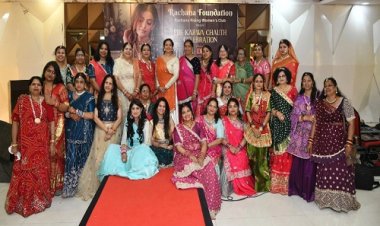 NEWS : सोलह श्रंगार से सजी, आंखों में प्रेम, पूजा और विश्वास की चमक, रचना फाउंडेशन ने किया प्री-करवा चौथ सेलिब्रेशन, पढ़े खबर