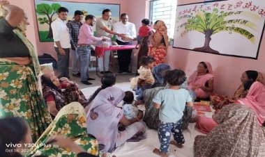 NEWS : डॉ. राजेश पाटीदार ने आंगनवाड़ी केंद्रों को लिया गोद, पोषण आहार के रूप में दी ये सामग्री, कहीं ये बड़ी बात, पढ़े खबर